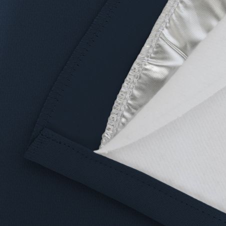 Rideau Thermique et Occultant Sur Mesure Bleu Marine MC412