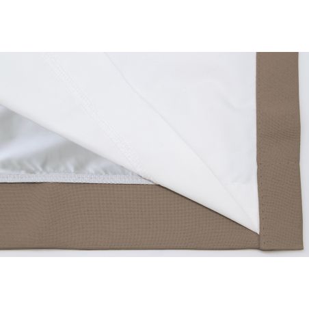 Rideau 3-en-1 Phonique Thermique Occultant Sur Mesure Taupe MC740