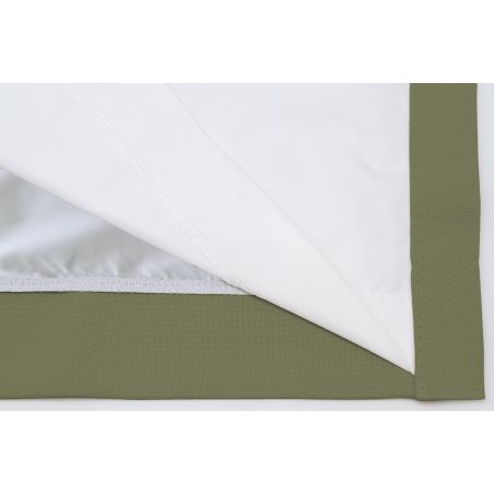 Rideau 3-en-1 Phonique Thermique Occultant Sur Mesure Vert Tilleul MC533